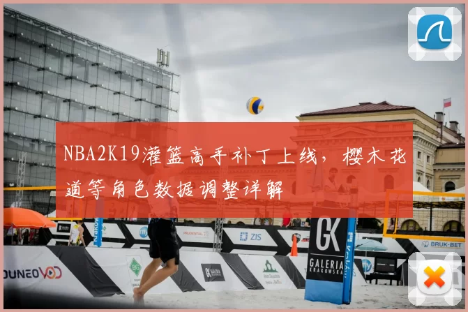 NBA2K19灌篮高手补丁上线，樱木花道等角色数据调整详解